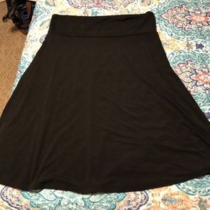 Black azure skirt